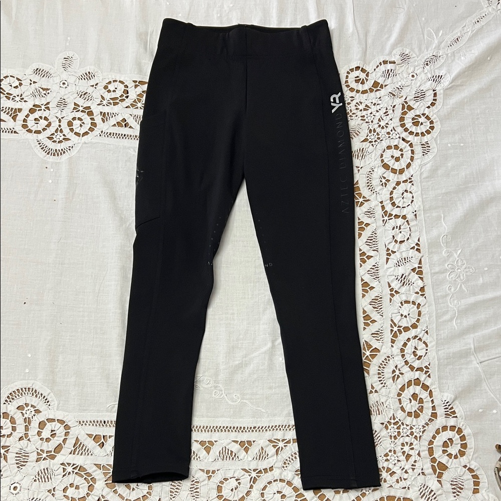 Aztec Diamond youth ages 8-9 full seat leggings